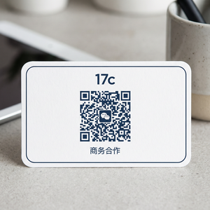 抖音风商务二维码